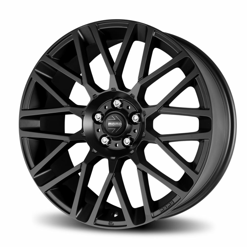Cerchi in lega MOMO modello REVENGE finitura MATT BLACK dimensione 7x17