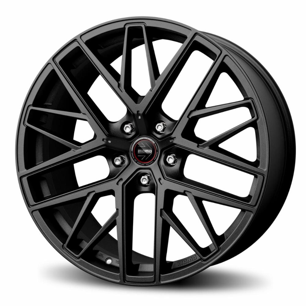 Cerchi in lega MOMO modello RFX-01 finitura SANDBLAST BLACK dimensione 11,5x22