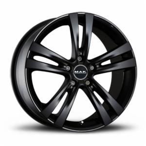 Cerchi in lega MAK modello ZENITH finitura MATT BLACK dimensione 7x17