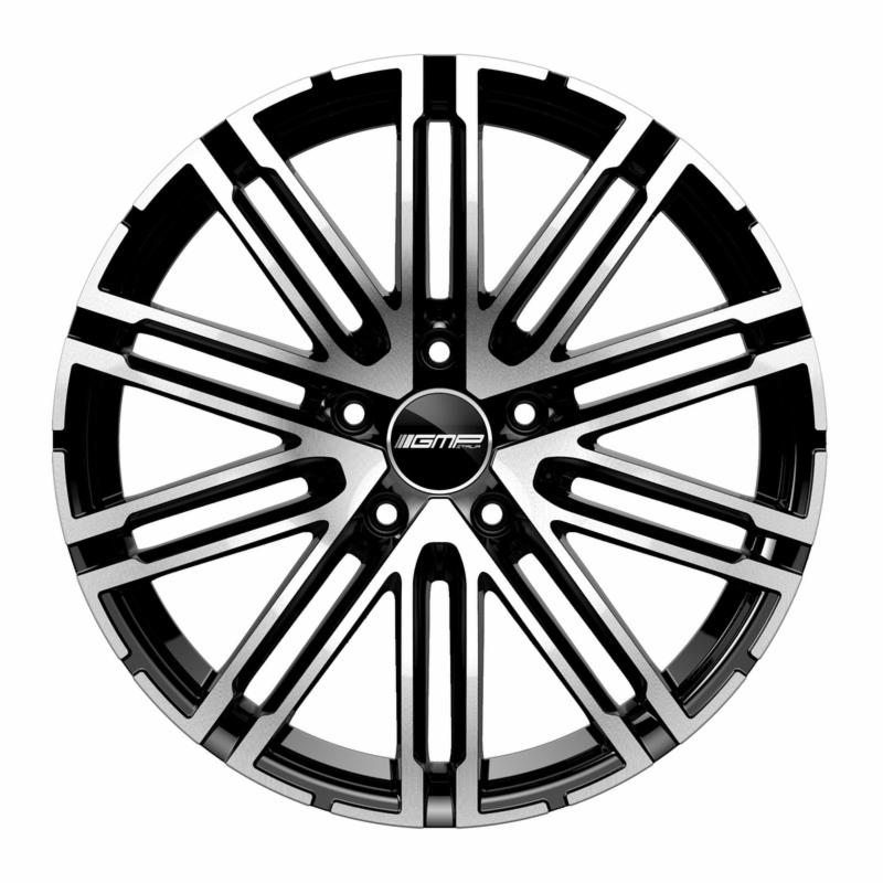 Cerchi in lega GMP modello TARGA finitura BLACK DIAMOND misura 11,5x21